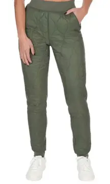 The American Outdoorsman Women's Medium Quilted High Rise Jogger Sweatpants