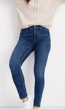 Madewell 10" High-Rise Skinny Jeans in Tarren Wash: THERMOLITE® Edition size 24