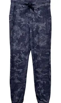 Lululemon Joggers Ready To‎ Rulu Pant Camo Sz 4 Black Gray Athletic Drawstring