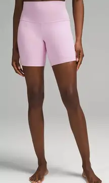 Lululemon Pink Align High-Rise Biker Short 6