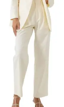 New! Endless Rose Ivory Pleated‎ Dress Pants Sz Small