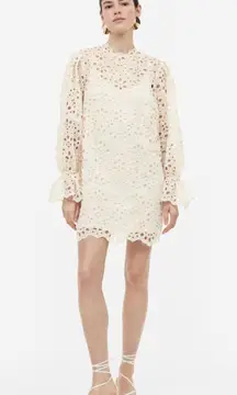 Eyelet Embroidered Dress