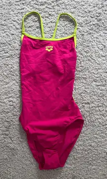 pink/yellow  practice suit