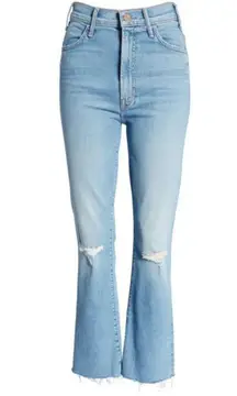 💕MOTHER💕 The Hustler Ankle Fray Jeans ~ Thrilling Shots 28 NWT