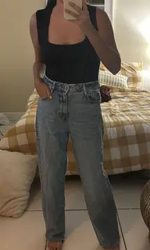 Straight Leg Jeans