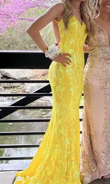 Yellow Prom Dress