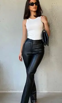 Tyra Leather Pants