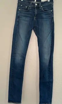 Rag & Bone Indigo‎ Denim Jeans High Rise Skinny Women’s 26 Casual Western Fall