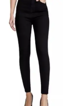J JILL DENIM US Size 10 Black Premium Flex High Rise Leggings