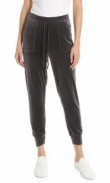 House of Harlow 1960 x Nicole Richie Gray Velour Jogger Pants