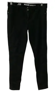 Mossimo Supply Co. Black Denim Stretch Leggings WORN ONCE Size 11