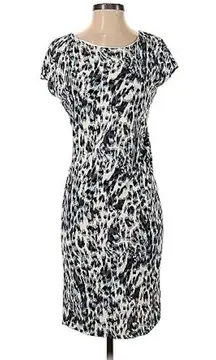 HUGO BOSS Femersyn Knitted Dress in Silver size L/XL