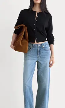 Everlane Loose Curve Jean in Tungsten Bright, Size 27