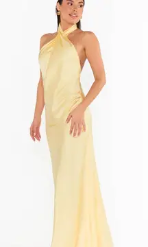 Show me your mumu jasmine halter maxi