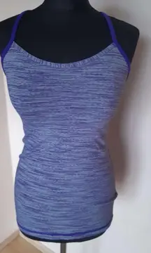 Purple Workout Sport Tank Top