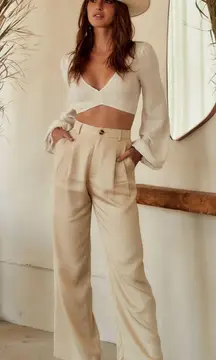 Tan Trousers