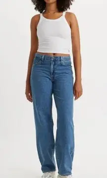 Levi’s Baggy Dad Jeans Womens 33 Blue