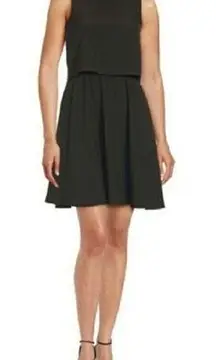 NEW Cooper & Ella Black layered “Angela” party dress Size Small