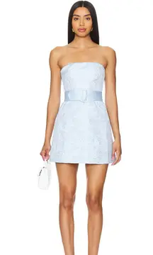 Amanda Uprichard blue dress