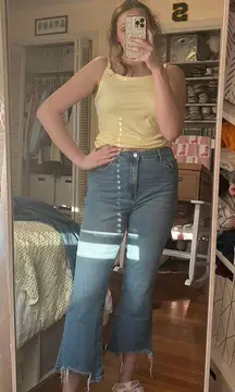 Cropped Flare Jeans