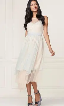 LC Lauren Conrad Runway Collection Layered Tulle Midi Dress