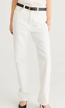 J. Crew Classic Straight‎ Jeans Size 29 White NWT $148 BX975 spring coastal prep