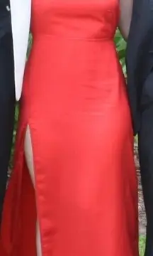 Red Prom Dress Size 8