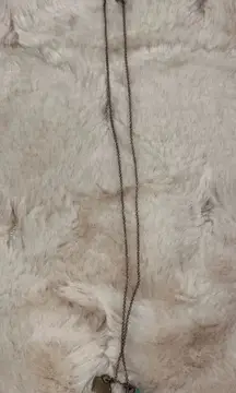 Tiffany & Co Blue Double Mini Heart Necklace