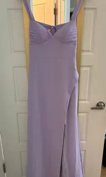 Lilac Bridesmaid Dress