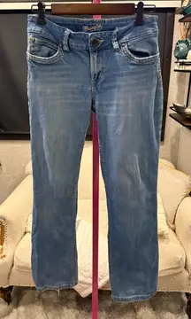 Wrangler Light Blue Straight Leg Jeans size 4/6