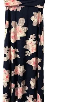 DE COLLECTION FLORAL FLOWY MAXI SKIRT