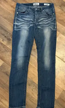 Daytrip Women's Dark Blue Skinny Jeans