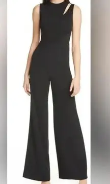 Alice & Olivia Ivy Cutout Shoulder Sleeveless Wide Leg. Size 4