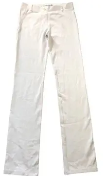 BetaBrand Dress Pant Yoga Pants Small Tall Skinny-Leg Classic Off White Career