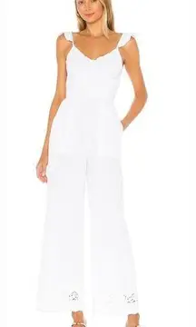 LPA Gaston Jumpsuit in White