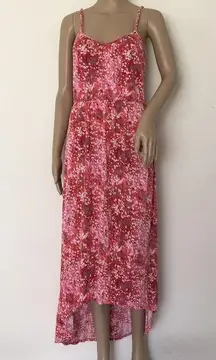 Floral High Low Dress