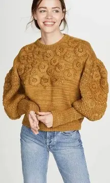 RARE Ulla Johnson Ciel Pullover Merino Wool Sweater Size Small   NWOT