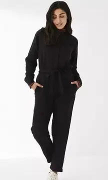 FatFace Imogen Jumpsuit Size 4 Black NWT