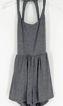 NWT Halara Easy Peezy Romper S Grey