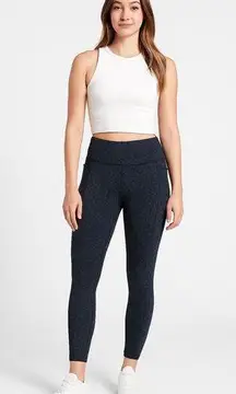 Athleta Salutation Stash Pocket Gravel Print Leggings – Size Medium