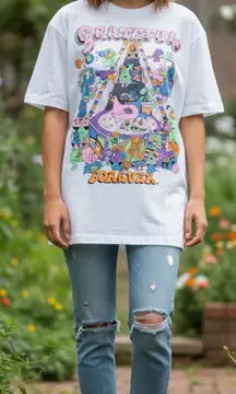 GRATEFUL DEAD Tee Culture Grateful Forever Graphic Band T-Shirt Size M NWT