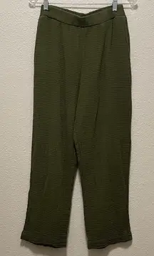 XiRENA Olive Green Textured Trousers