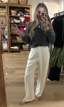 Amazon pleated trouser pants