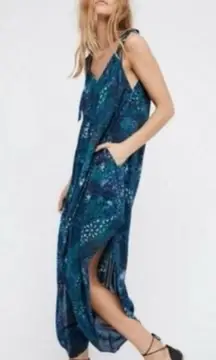 Free People El Porto Harem Romper