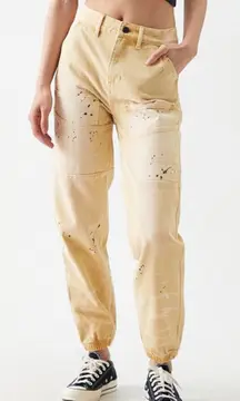 PacSun Tan Utility Joggers