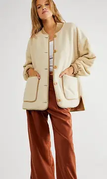 Quilted Sherpa Jacket