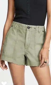 Rag & Bone Super High Rise Army Shorts size 25
