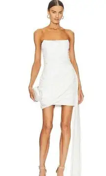 Elliatt REVOLVE  Linda Dress Ivory Wedding Bridal Formal Special Occasion Small