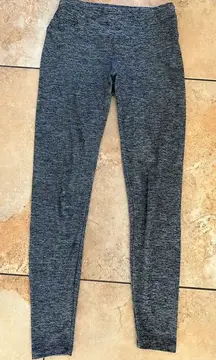 Express Heather Gray Gym Lounge Fitness Basic Stretch Leggings XS