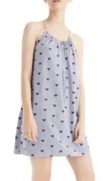 J. Crew | Preppy Chic Intimates & Sleepwear Nightgown Stripes & Hearts Size XXS